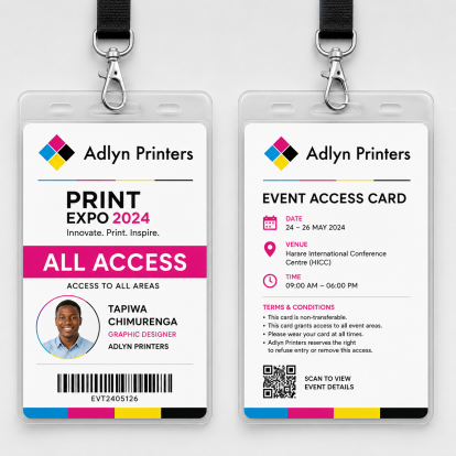 Event Access Cards